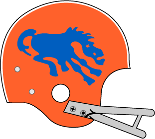 Denver Broncos 1962 Helmet Logo iron on transfers for T-shirts